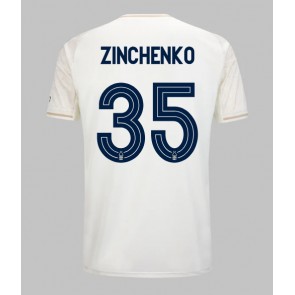 Billiga Nottingham Forest Oleksandr Zinchenko #35 Bortatröja 2025-26 Kortärmad